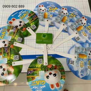 in offset nhựa, offset UV, sản xuất Cờ vẫy, Hanging mobile nhựa 8 zem, cờ vẫy cầm tay, quạt nhựa 8 zem, Dangler nhựa 8 zem