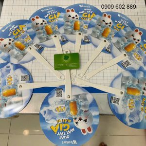 quạt nhựa cầm tay, quạt nhựa quảng cáo, quạt nhựa in offset chất lượng cao hàng đầu Việt Nam